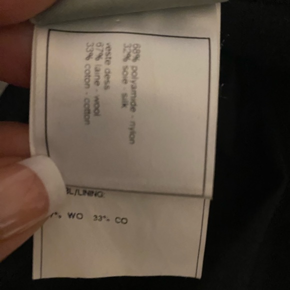 CHANEL Black Jacket 🖤2003🤍 Authenticated - Picture 13 of 16